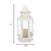 Vintage Small Victorian Lantern - Elegant Outdoor Decor for Home or Garden