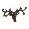 Rustic Buck Wall Hook - Best Quality Deer Antler Coat Hook for Home Decor