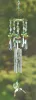 Eco-Friendly Hummingbird Wind Chime - Vibrant Green Garden Decor