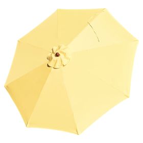 9FT 8 Rib Umbrella Canopy, Beige